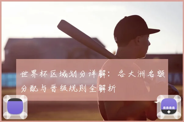 世界杯区域划分详解：各大洲名额分配与晋级规则全解析
